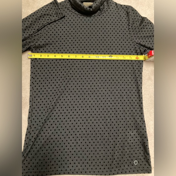 Numph - Danish brand turtle neck dotty black sweatshirt - size S - Picture 3 of 9